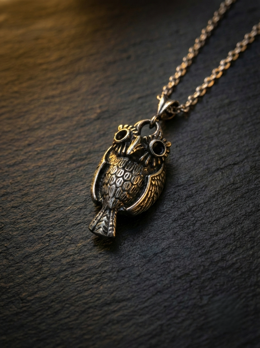 Midnight Owl Pendant