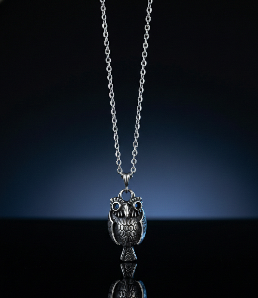 Midnight Owl Pendant