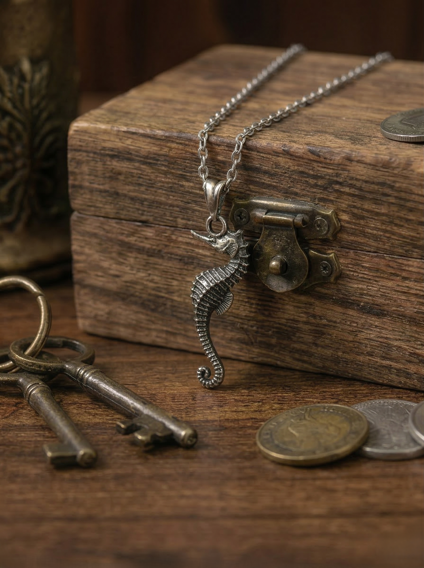 Ocean Seahorse Necklace