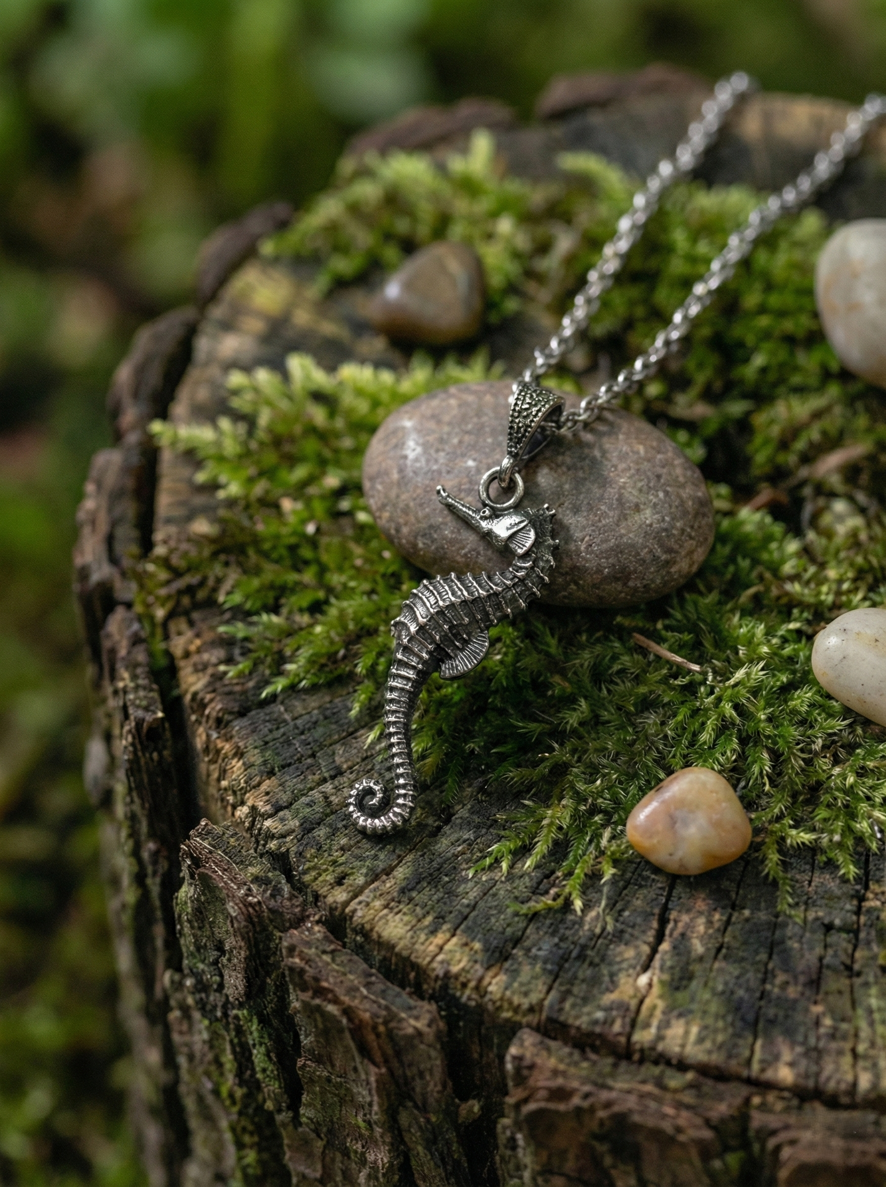 Ocean Seahorse Necklace