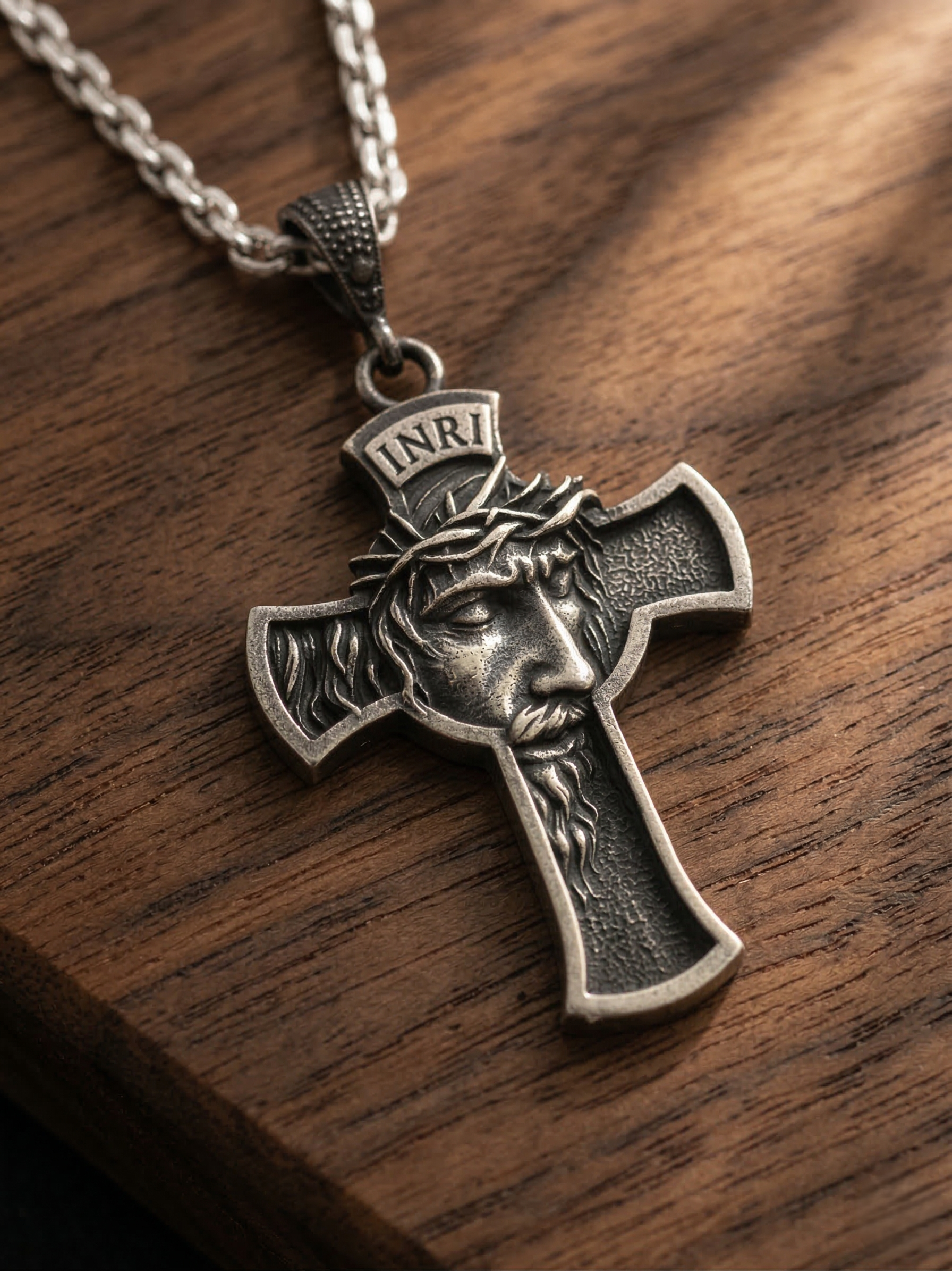 Jesus INRI Crucifix Pendant