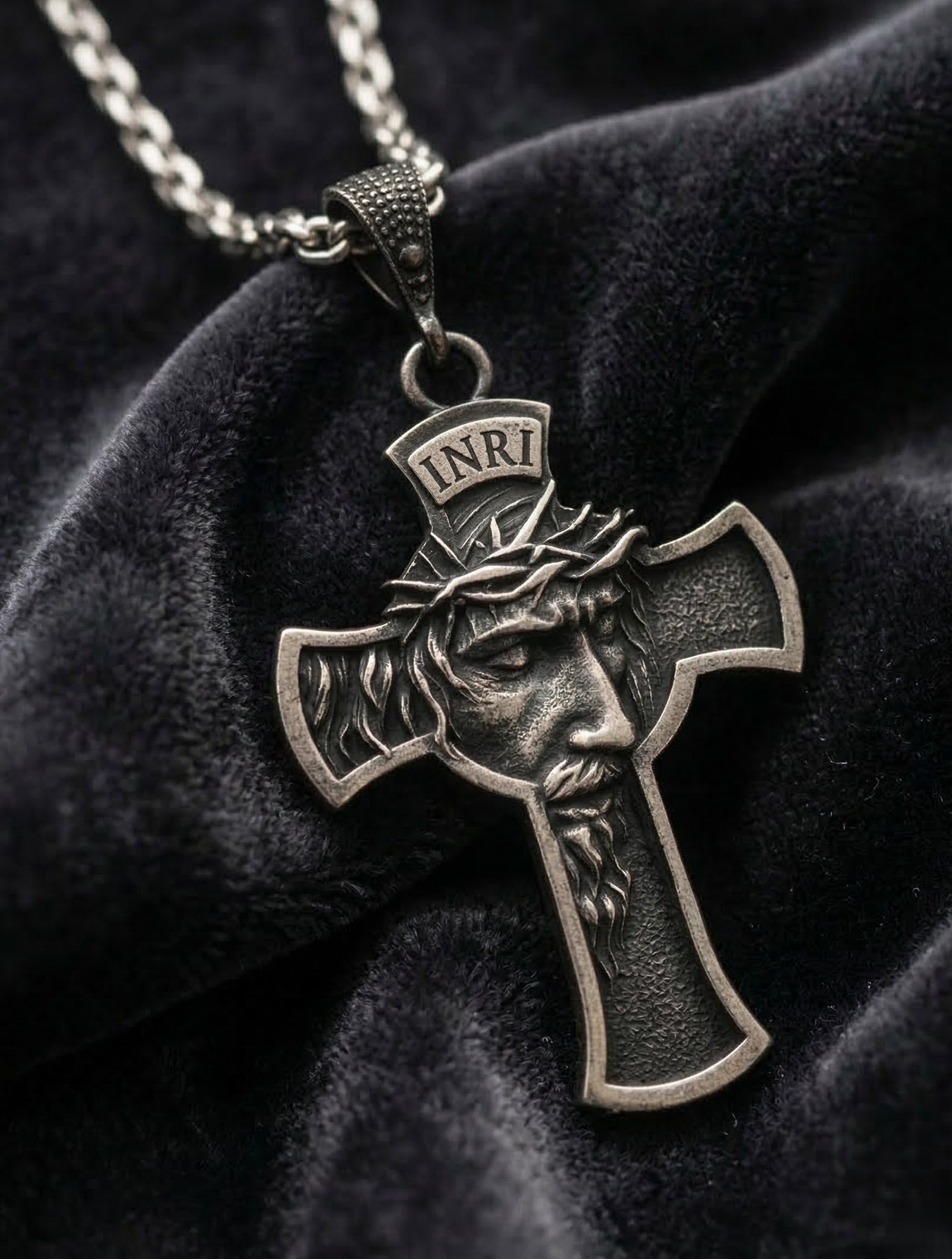 Jesus INRI Crucifix Pendant