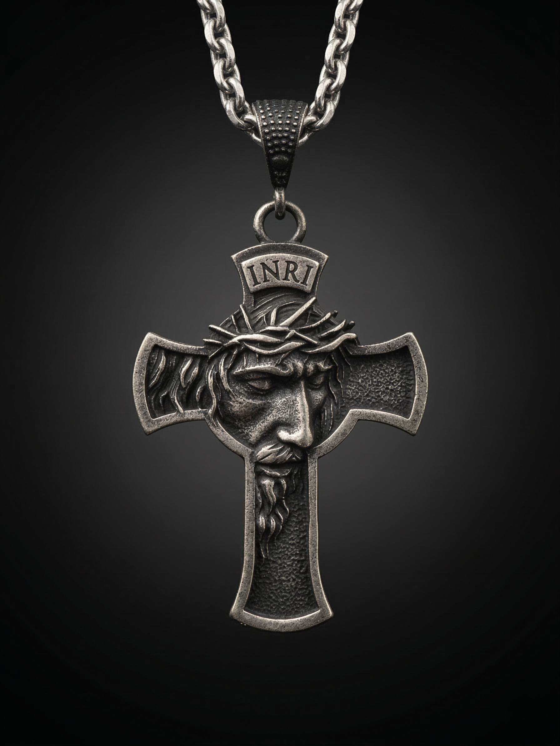 Jesus INRI Crucifix Pendant