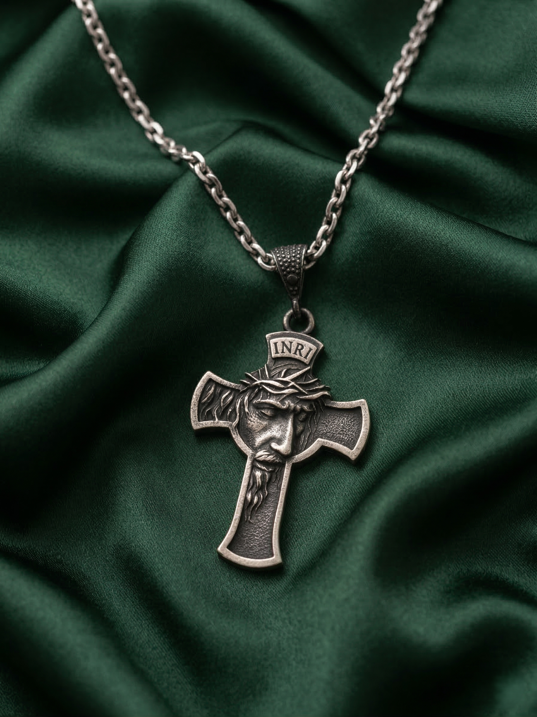Jesus INRI Crucifix Pendant