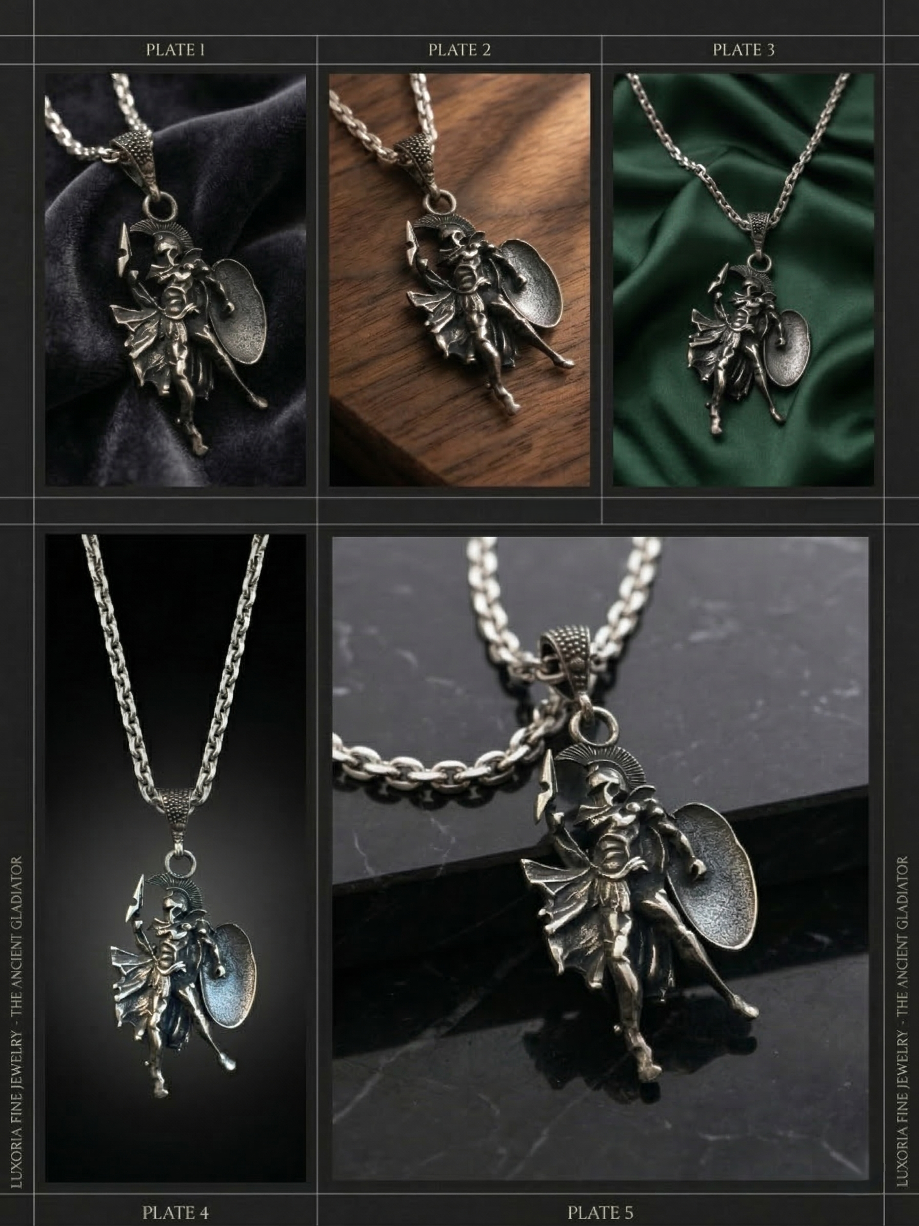 Spartan Valor Pendant