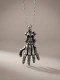 Skeleton Hand Necklace